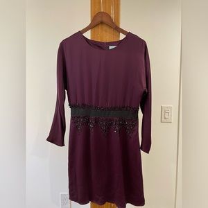 Almost Famous London - satin beaded dress